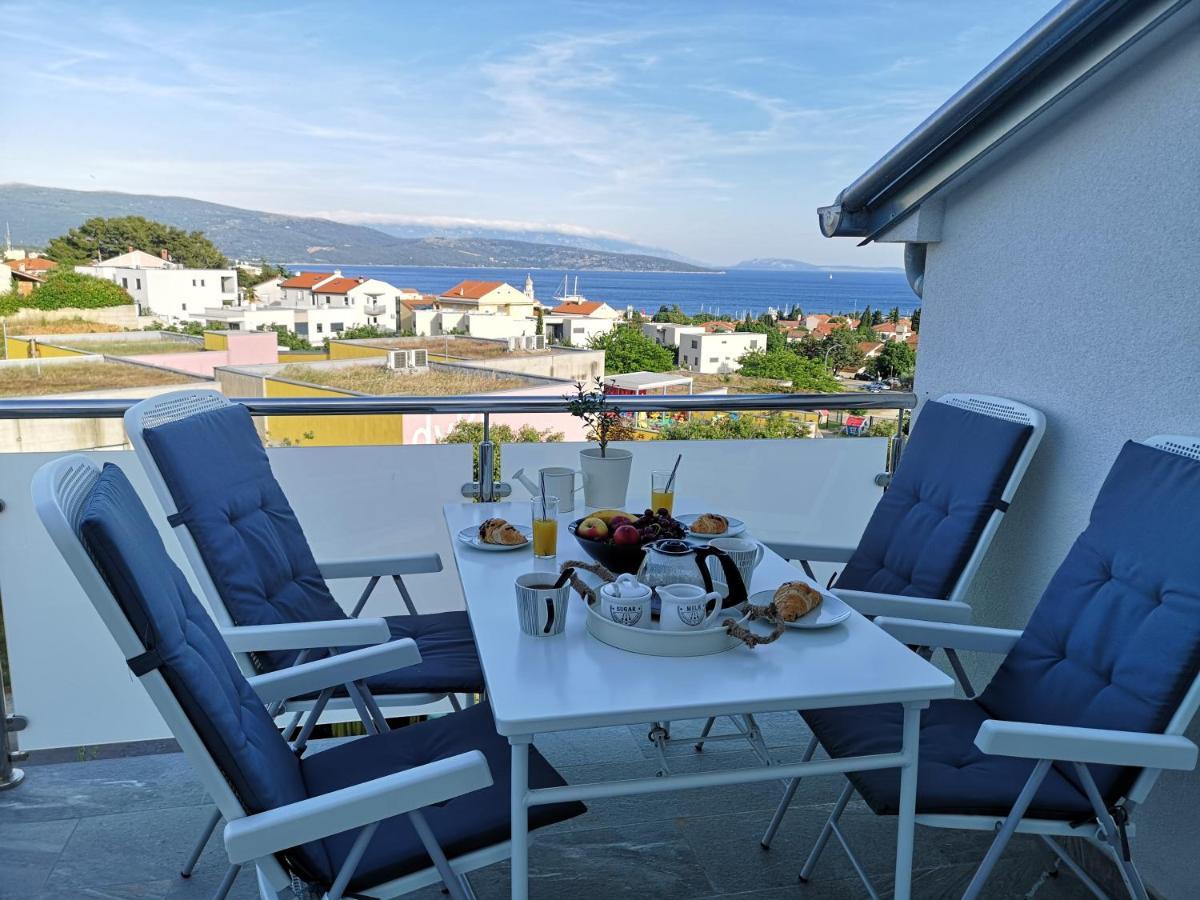 Apartman The View Krk Krk Town Kültér fotó